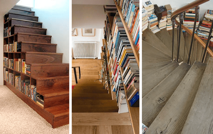 Где хранить книги? 5 оригинальных идей для вашего дома