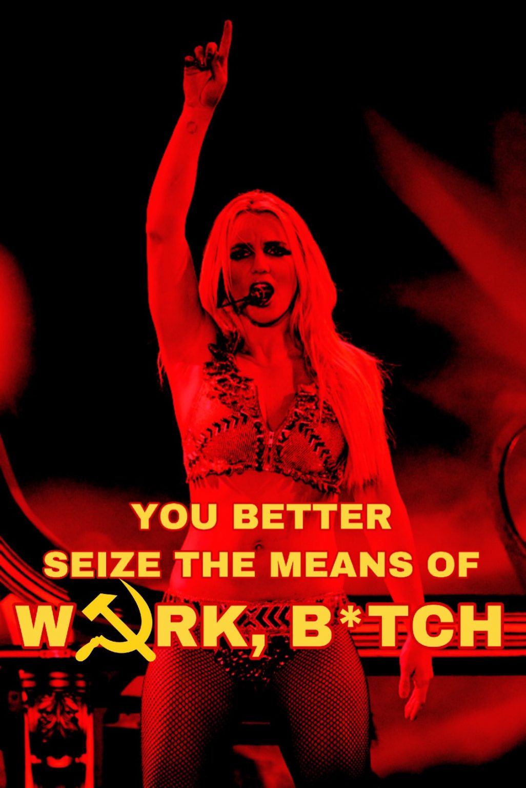 Бритни ворк. Comrade Britney.