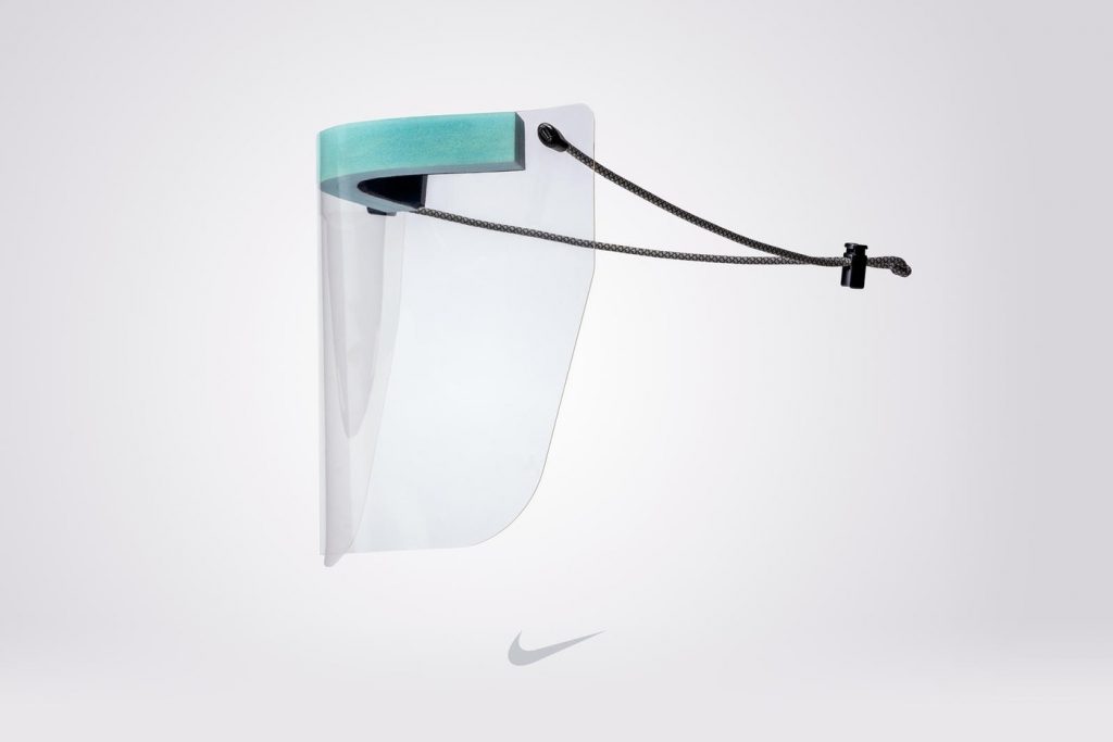 Правильное использование материалов: Nike будут изготавливать защитные щиты
