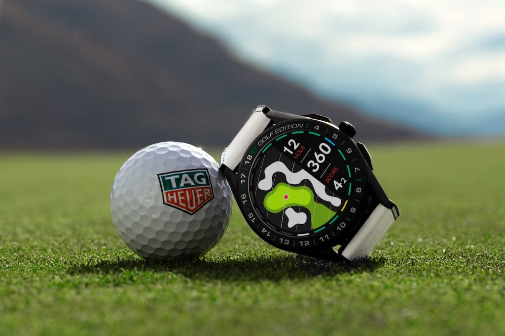 Специально для любителей гольфа: новая модель умных часов от TAG Heuer
