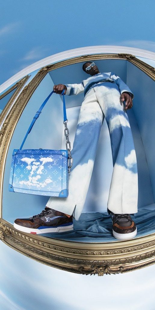 Облачный кампейн: лукбук мужской коллекции от Louis Vuitton
