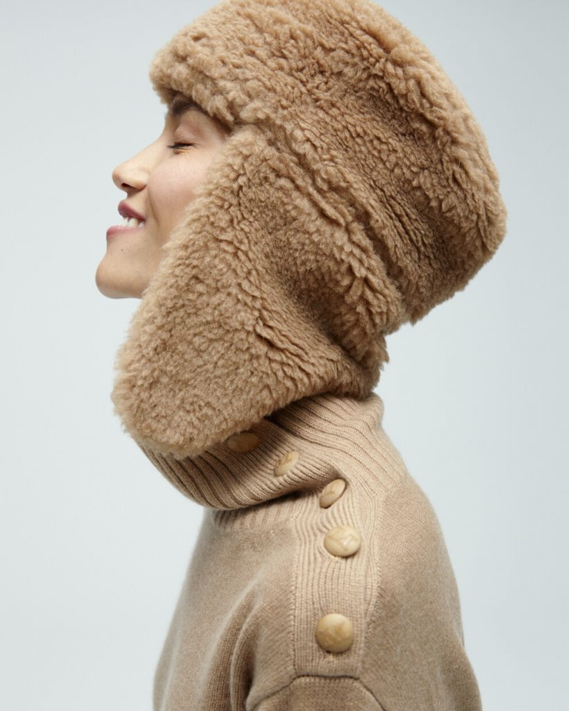 Пушистые пальто и головные уборы: капсульная коллекция от Max Mara 