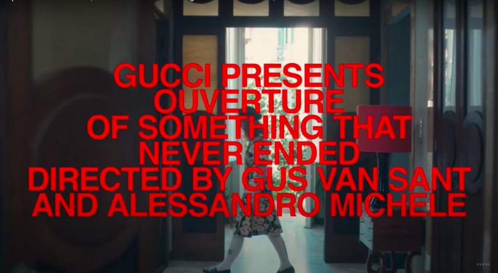 Сюрреалистичные будни: Gucci показывают первую серию своего мини-сериала