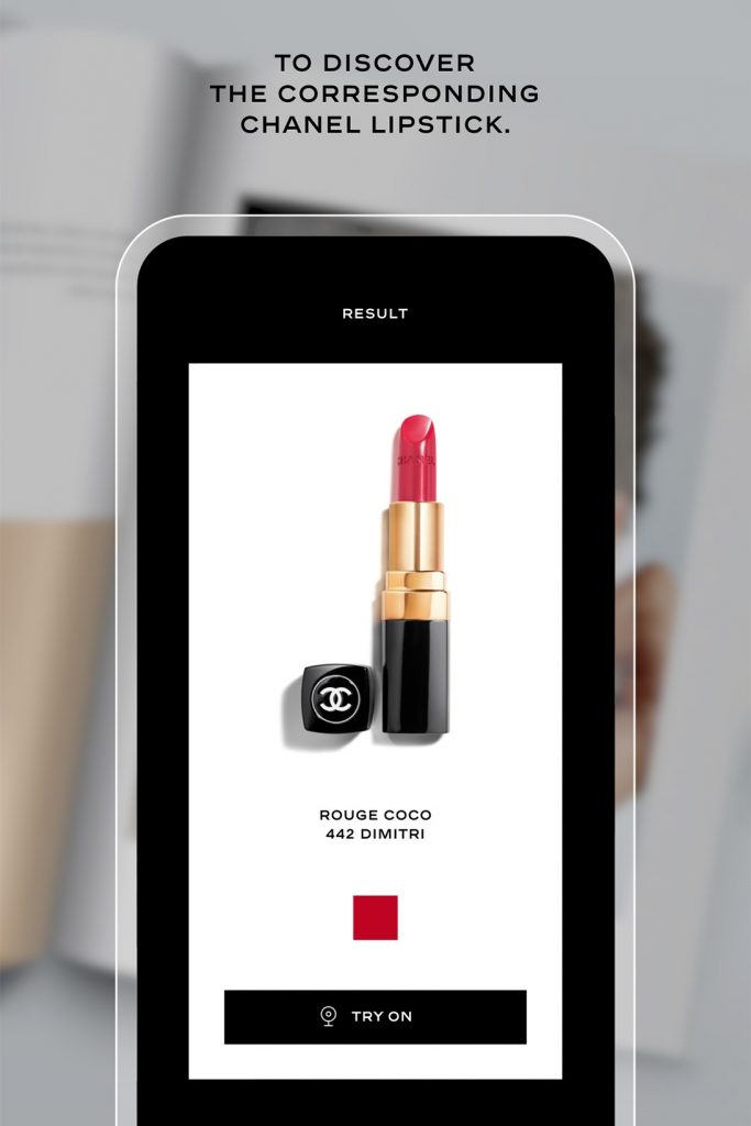 Chanel запустили приложение, которое поможет вам подобрать идеальный цвет помады
