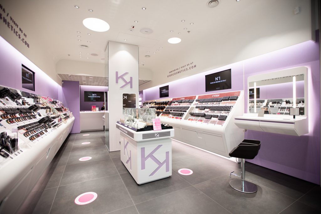В Украине появился первый бутик итальянской косметики Kiko Milano
