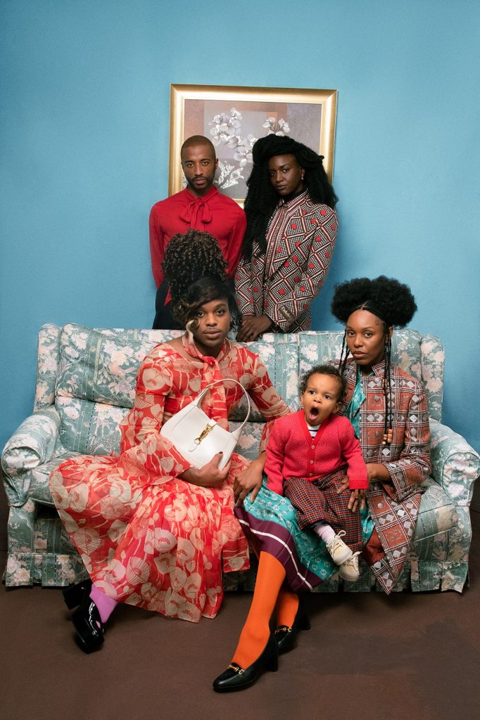GUCCI запустили фотопроект о британской идентичности темнокожих людей