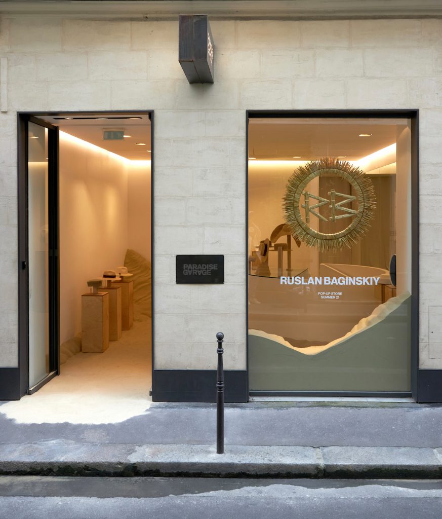 RUSLAN BAGINSKIY открывают магазин в самом сердце Парижа