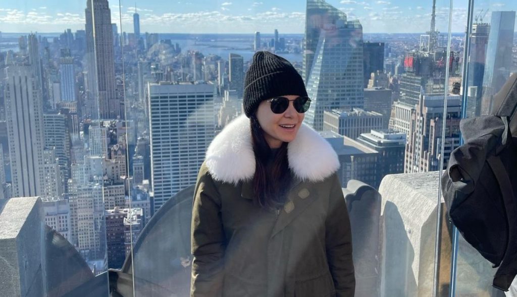 Лилия Подкопаева прогулялась по знаковым местам Нью-Йорка