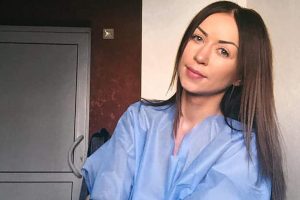 Наталья Валевская искупалась в прорубе (видео)