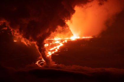 Впервые за 40 лет: крупнейший в мире действующий вулкан, извергается (видео)
