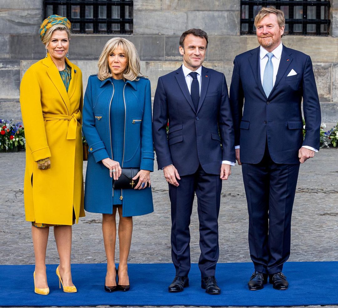 Королева Максима і перша леді Франції Бріжит Макрон негласно підтримали народ України