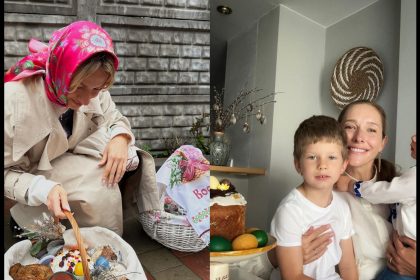 Як українські зірки святкували Великдень