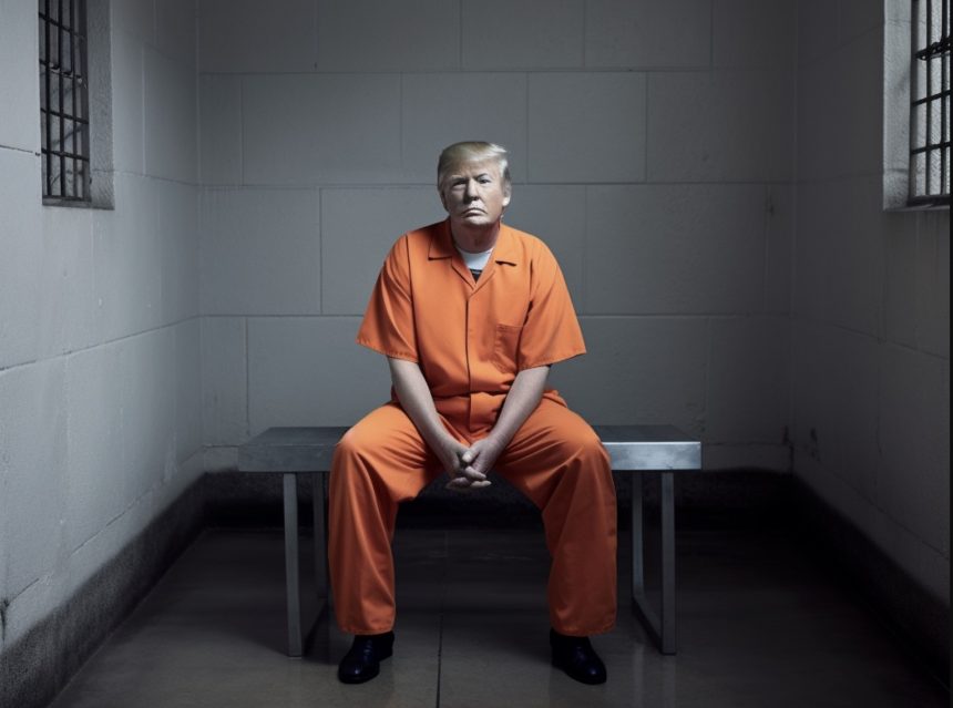 Дональд Трамп в тюрьме