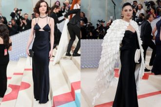 українки Світлана Бевза і Паша Гаруля на хіднику Met Gala – 2023