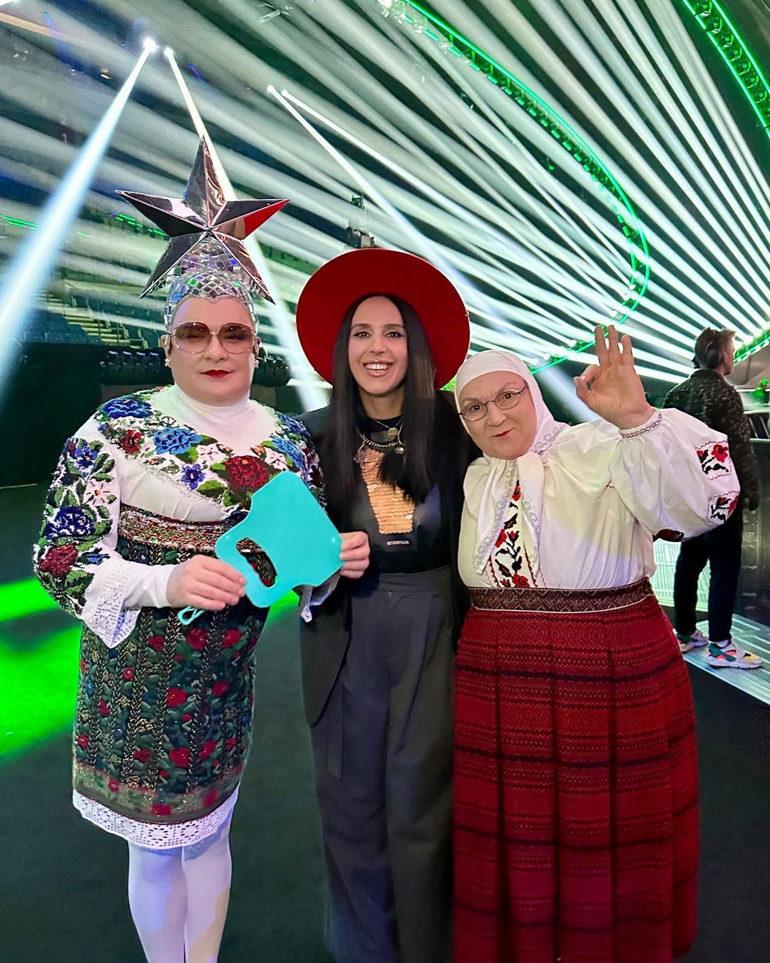 Верка Сердючка, Jamala и мама Верки. Источник: Instagram