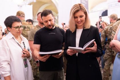 Володимир та Олена Зеленські відвідали відкриття «Книжкового Арсеналу»