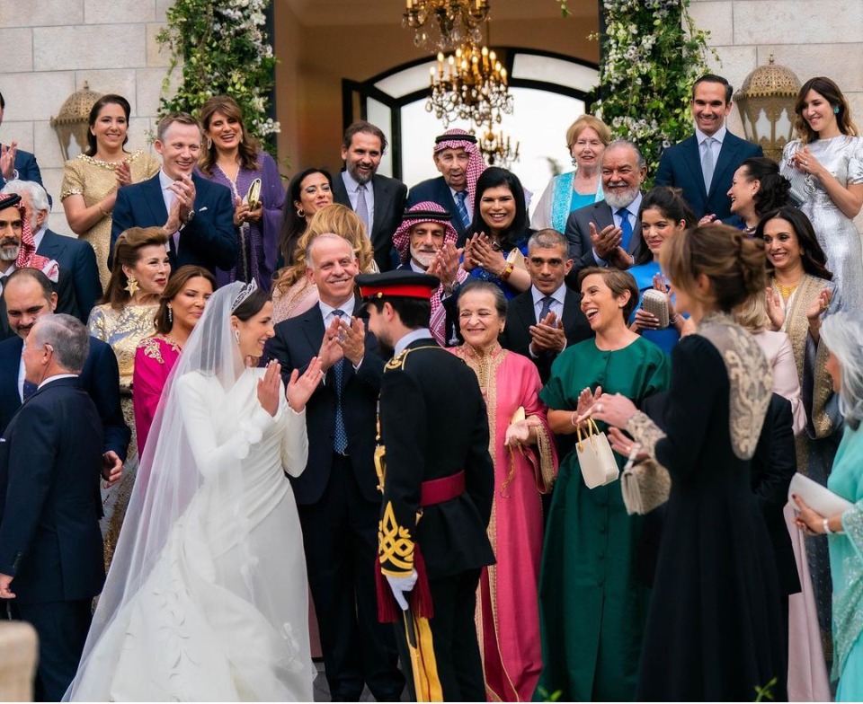  наслідний принц Йорданії Хусейн одружився