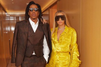 Jay-Z і Бейонсе на показі Louis Vuitton у Парижі