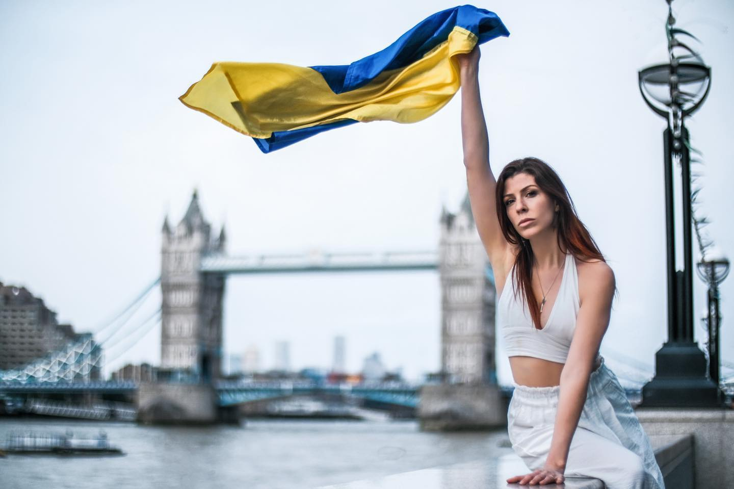 Мария Архипова из «Amariia» поддерживает Украину. 