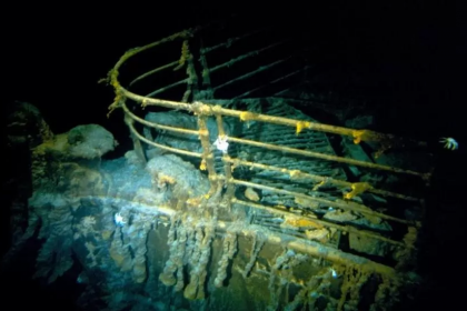 Фото потонувшого у 1912 році найбільшого на той час корабля "Титанік".