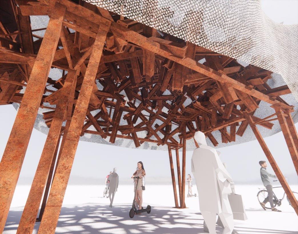 Украина покажет удивительную инсталляцию на фестивале Burning Man
