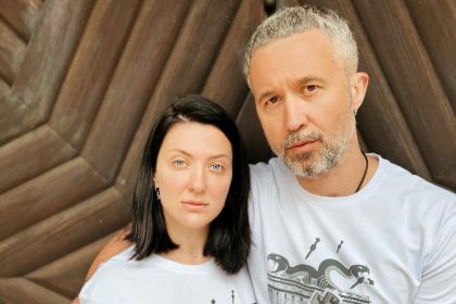 Сергій і Сніжана Бабкіни 15 років тому