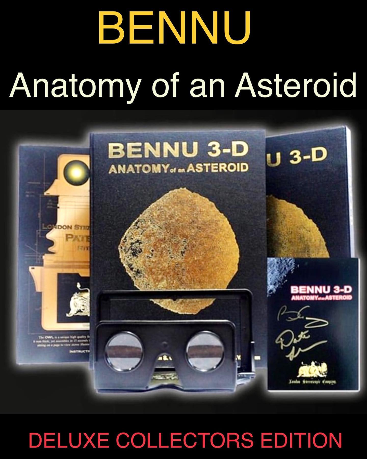 Стереоскопические изображения астероида Бенну