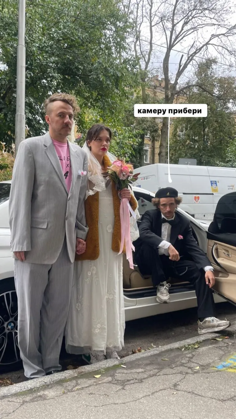 Весільна церемонія Євгена Клопотенка.