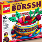 LEGO та UNITED24 представили набори, натхненні українською кухнею