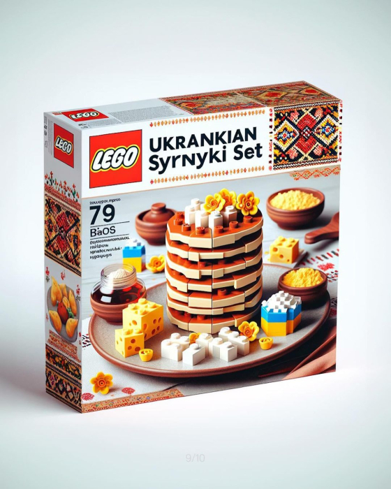 Углубьте вкус украинской культуры с уникальными наборами LEGO, превращающими любимые блюда в искусство. 