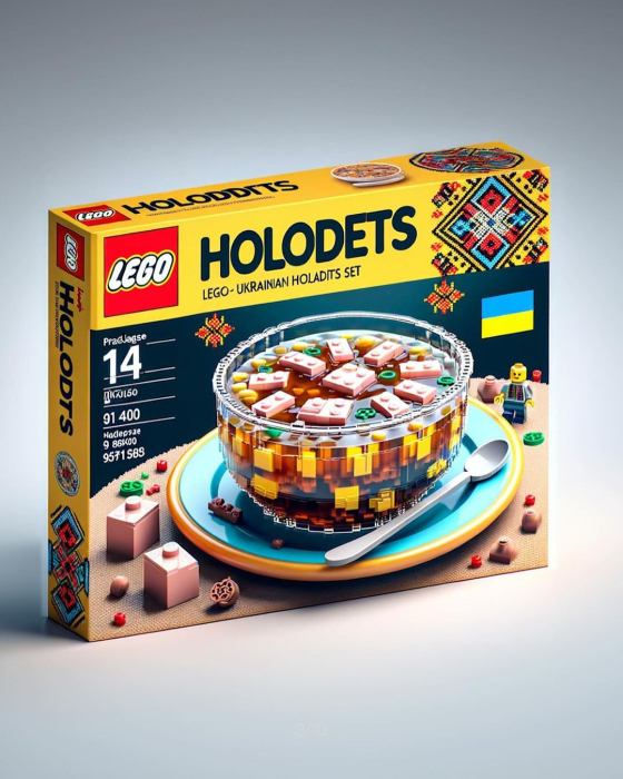 Углубьте вкус украинской культуры с уникальными наборами LEGO, превращающими любимые блюда в искусство.