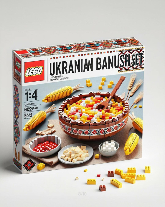 Поглибте смак української культури з унікальними наборами LEGO, які перетворюють улюблені страви в мистецтво