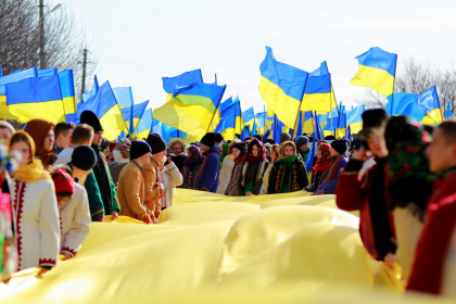 День Соборності 2024: українці об'єдналися для відзначення історичних подій та вираження підтримки національній єдності.