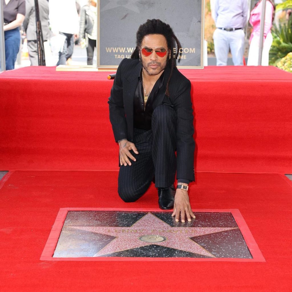 Ленні Кравіц отримав власну зірку на Голлівудській алеї слави