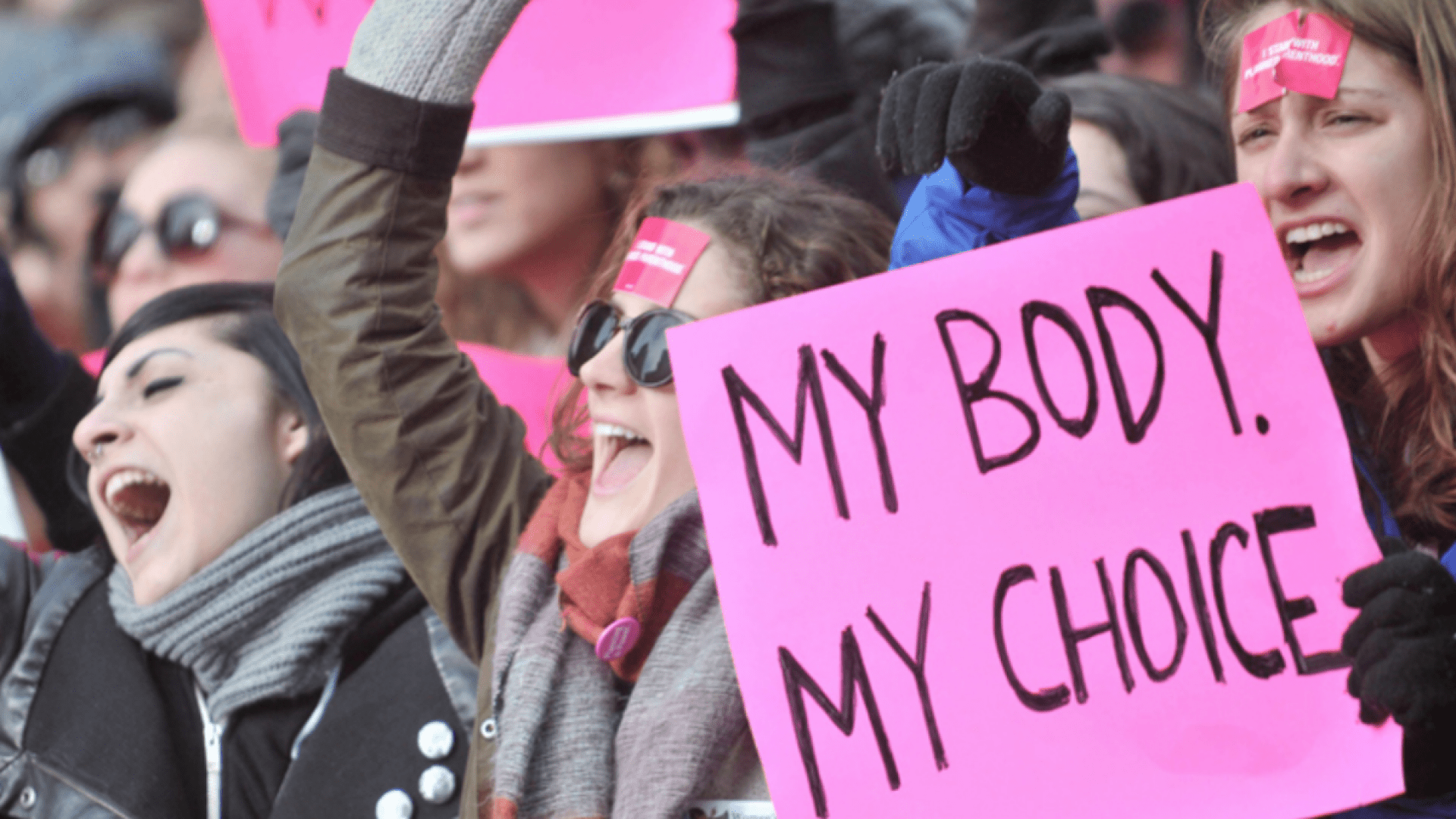 Жіночі протести за право на аборт.