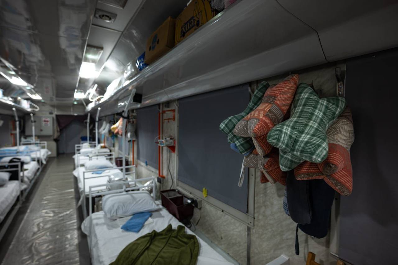 Медицинский эвакуационный поезд был создан в Украине