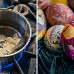 Як пофарбувати яйця на Великдень 2024 за допомогою краватки для гарного візерунка