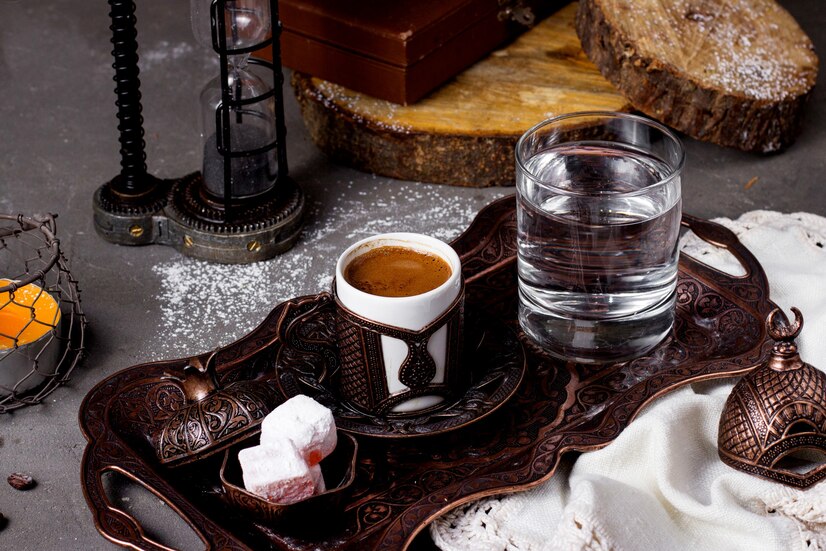 мелену каву можна приготувати в звичайній чашці