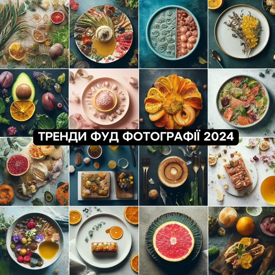 Їжа як мистецтво: 5 трендів фуд фотографіі‌ 2024 року