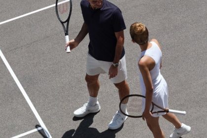 Air tennis від Зендеї та Роджера Федерера