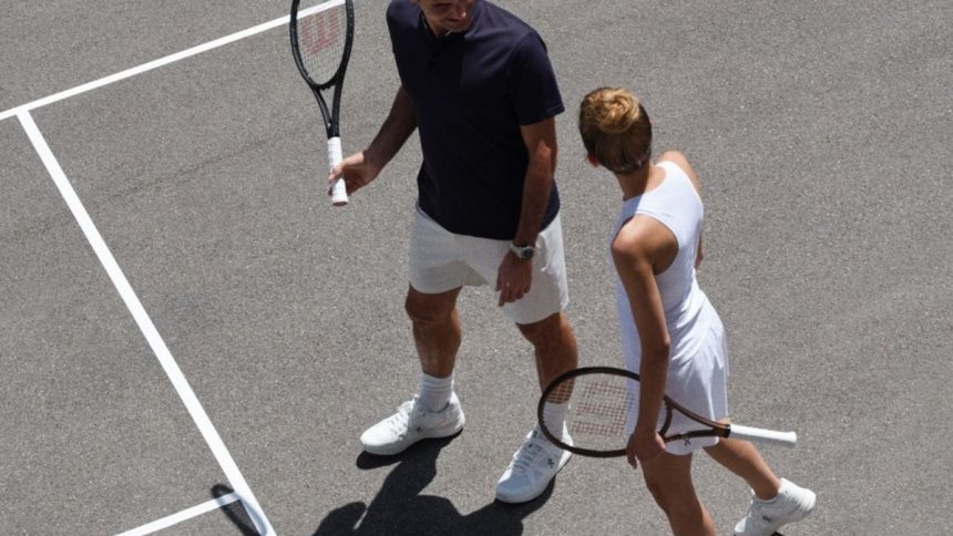 Air tennis від Зендеї та Роджера Федерера