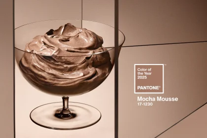 PANTONE 17-1230 Mocha Mousse, колір