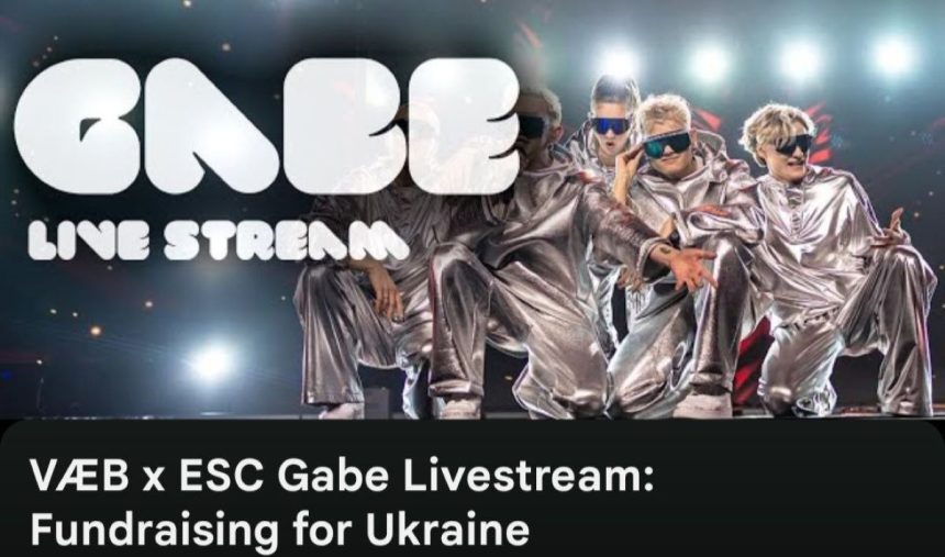 VÆB та GABE, підтримка України, збір коштів