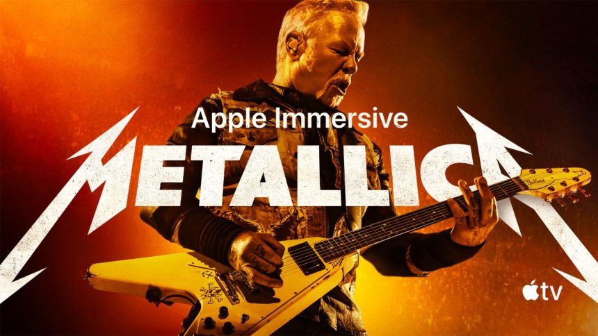 Metallica, концерт, Apple Vision Pro