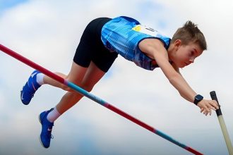 Матвій Строгалєв, рекорд, легкоатлет