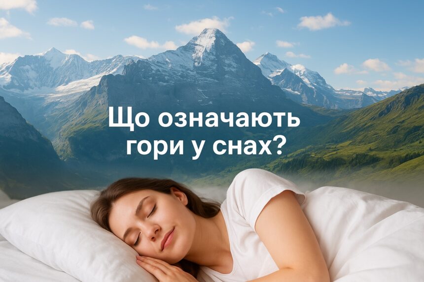 До чого сняться гори: значення і тлумачення сну про гори з сонника