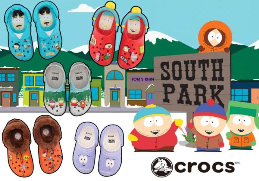 crocs south park, колаборація, взуття