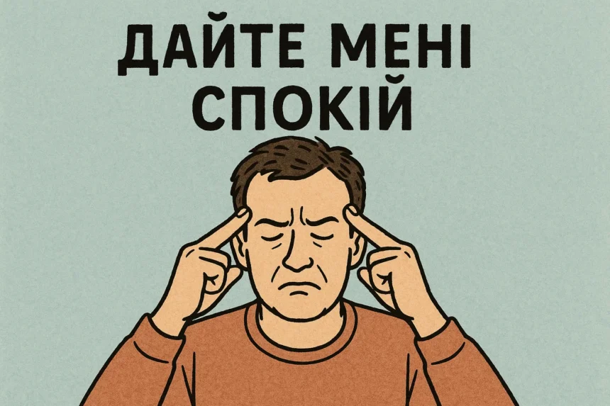 Не «залиште мене у спокої», а «дайте мені спокій»: правильне вживання українських виразів