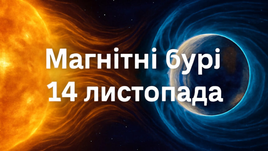 Магнітні бурі 14 листопада
