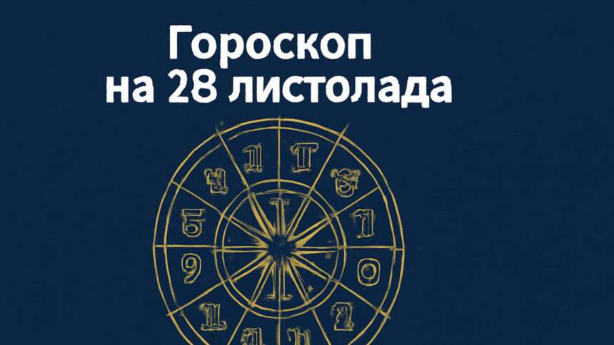 Гороскоп на 28 листопада 2025